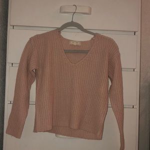 Light pink sweater